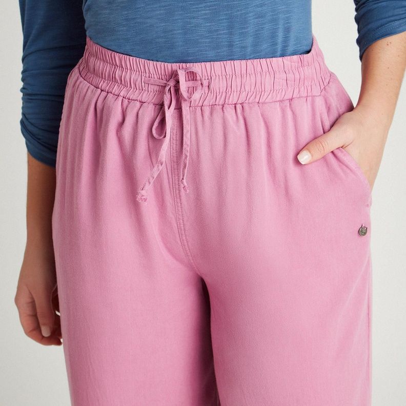 Pantalón Lyocell Lila Palazzo-2