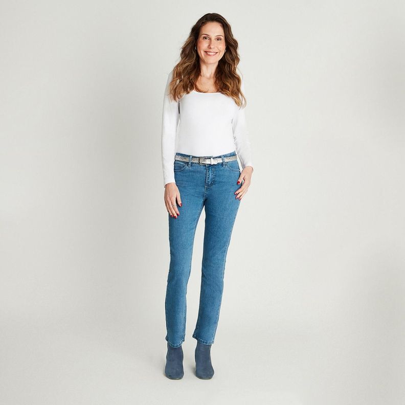 Jeans Slim Push Up 5 Bolsillos-3