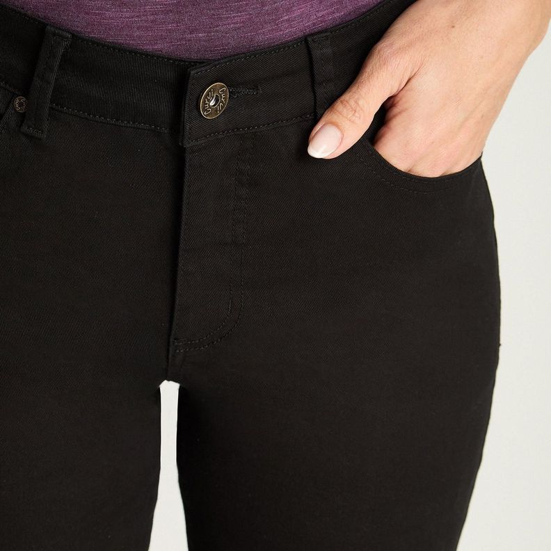 Jeans Recto 5 Bolsillos Negro-2