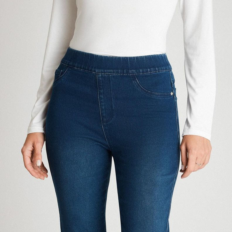 Jeans Slim Push Up Azul Medio-2