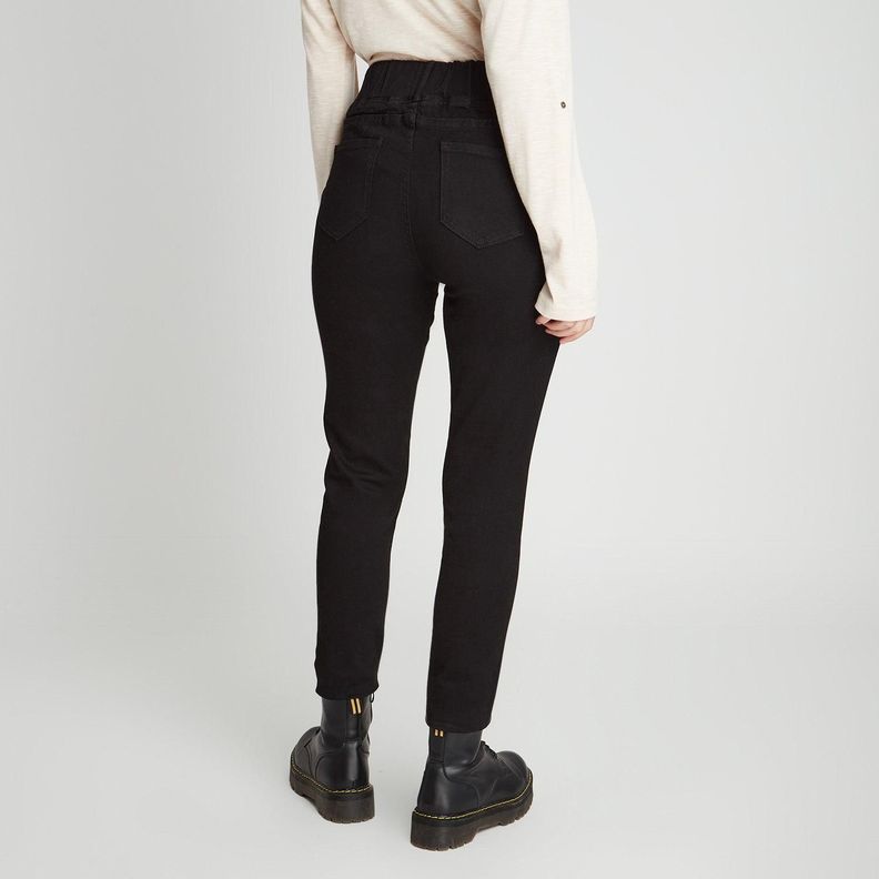 Jeans Calza Con Pretina Alta-1