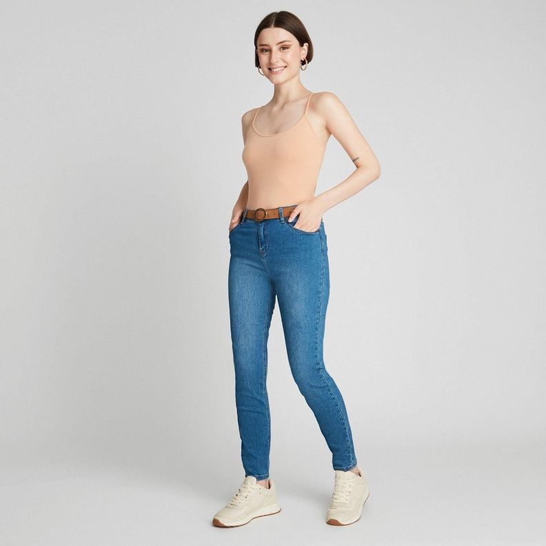 Skinny Jeans Con Cinturón-3