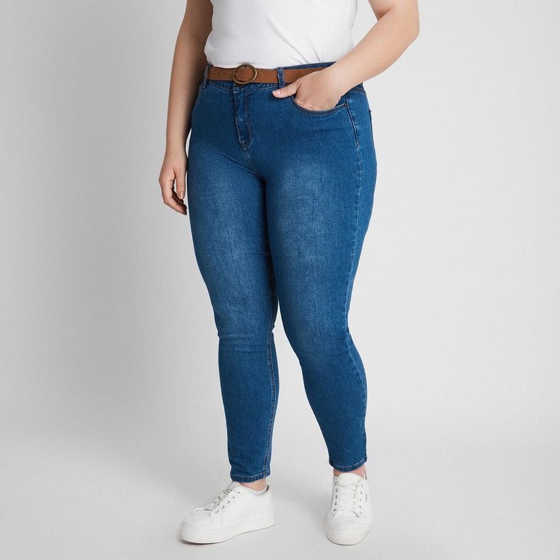 Skinny Jeans Con Cinturón-4