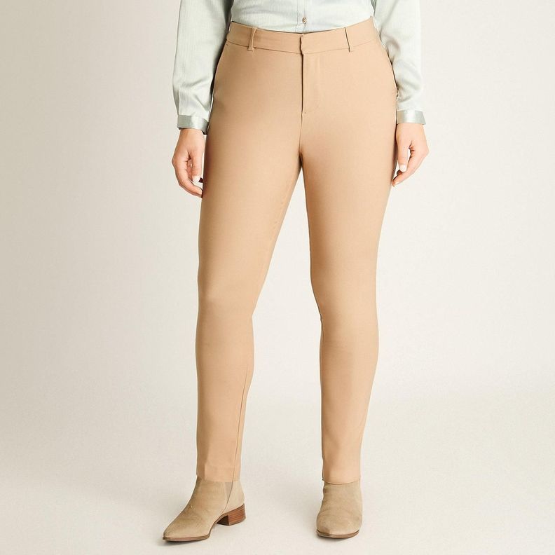 Pantalón Formal Slim Camel