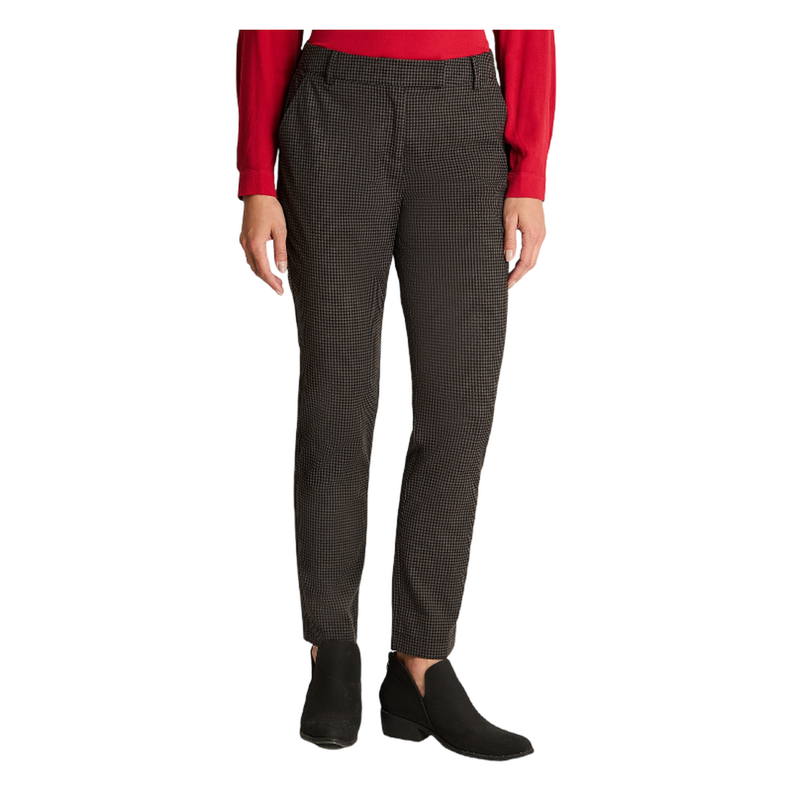 Pantalón Slim Print Negro-0