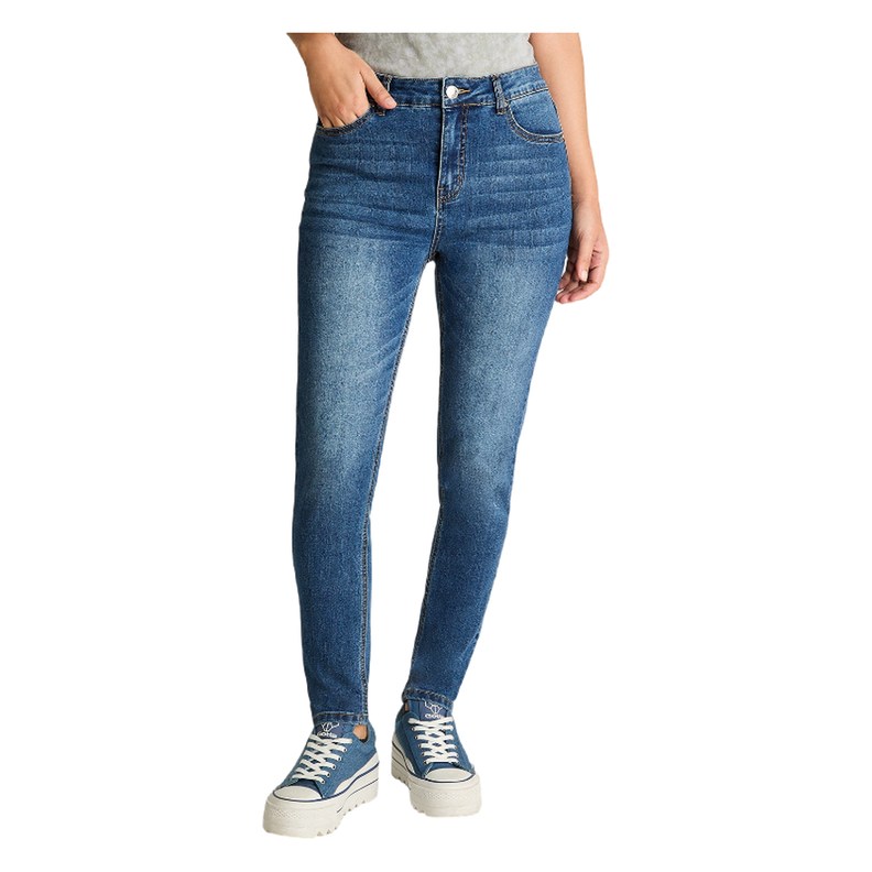 Jeans Skinny Azul-0