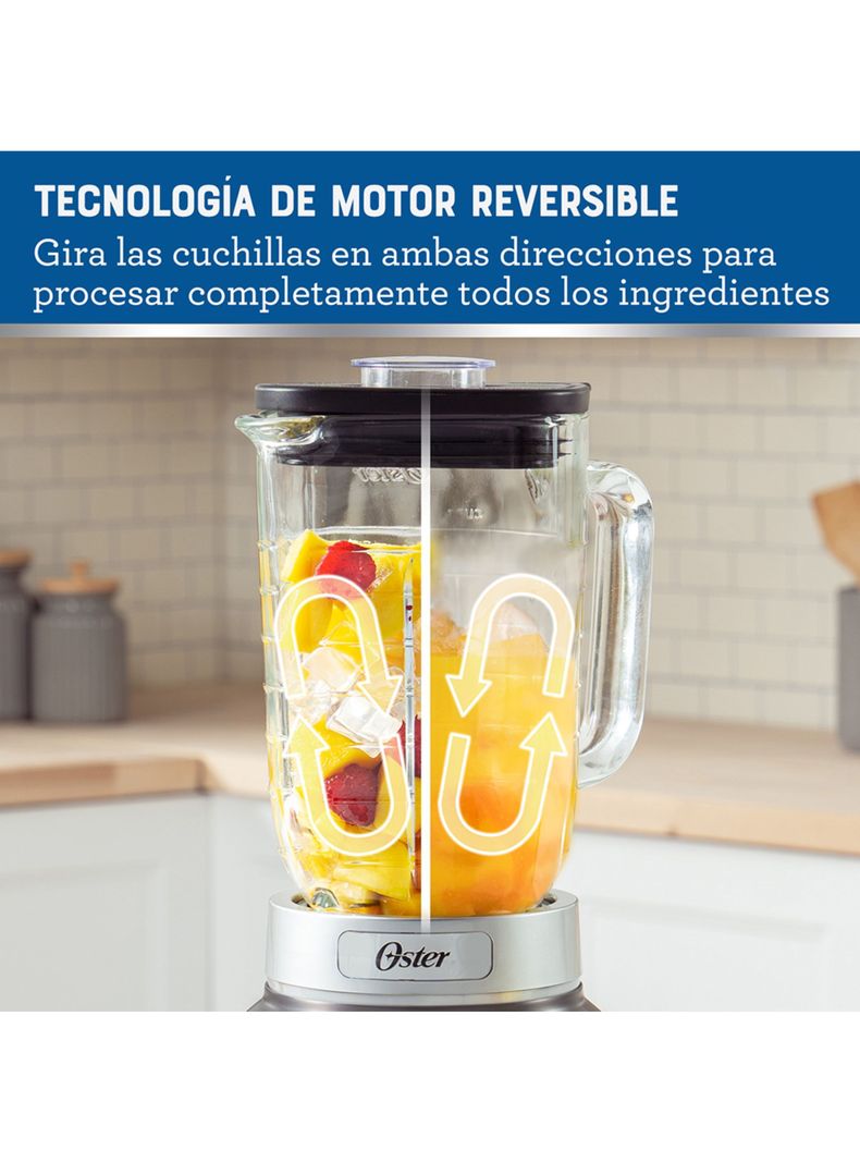 Licuadora Osterizer® Max Vaso de Vidrio 1.75 L BLSTPBRGR-1