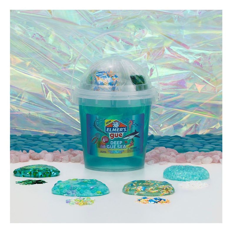 Kit Slime Gue Deep Sea Deluxe Elmer's Balde 710 ml-3