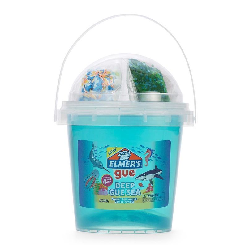 Kit Slime Gue Deep Sea Deluxe Elmer's Balde 710 ml-0