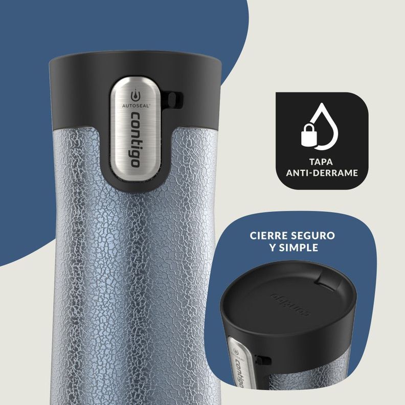 Vaso Térmico West Loop Crystal AUTOSEAL ® Contigo® 473 ml-5