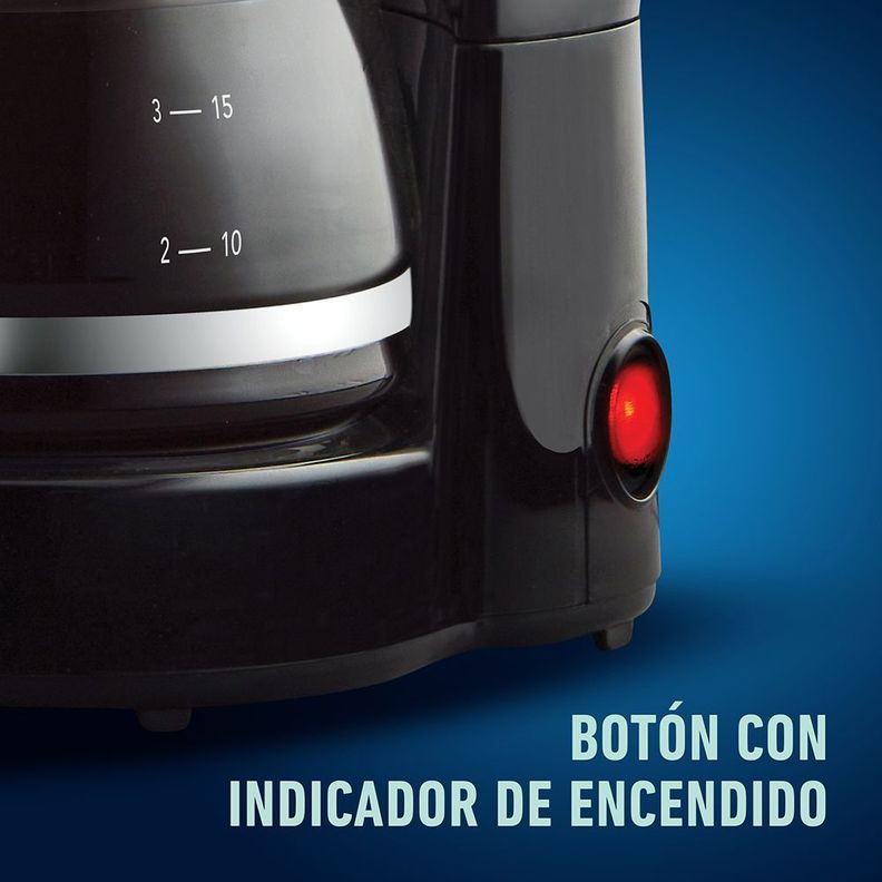 Cafetera Oster® de 5 tazas con filtro permanente BVSTDC05-4