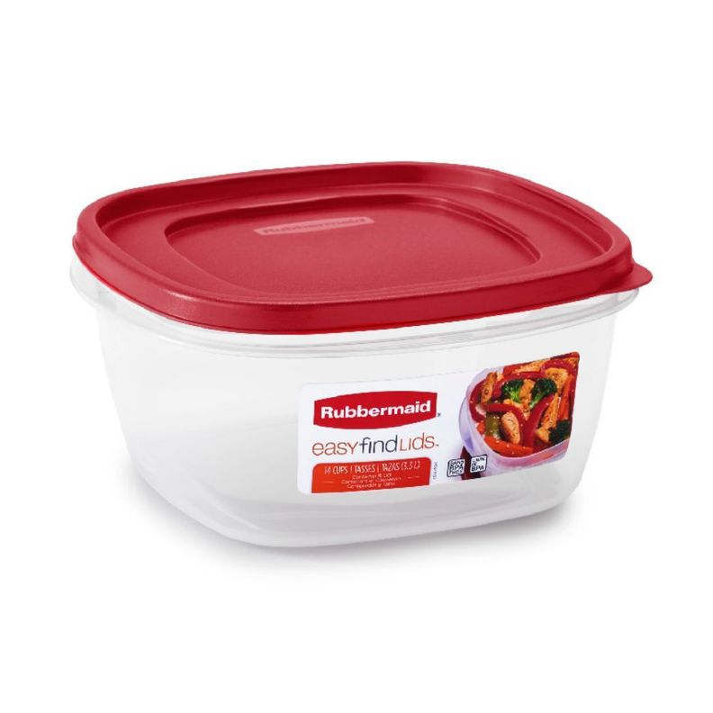 6 Contenedores Herméticos 3.3 Lt Easy Find Lids Rubbermaid-0