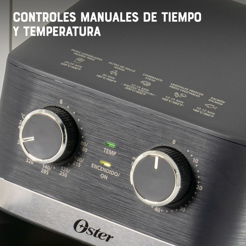 Freidora de Aire Manual 4L Oster DiamondForce CKSTAF401MDF-3