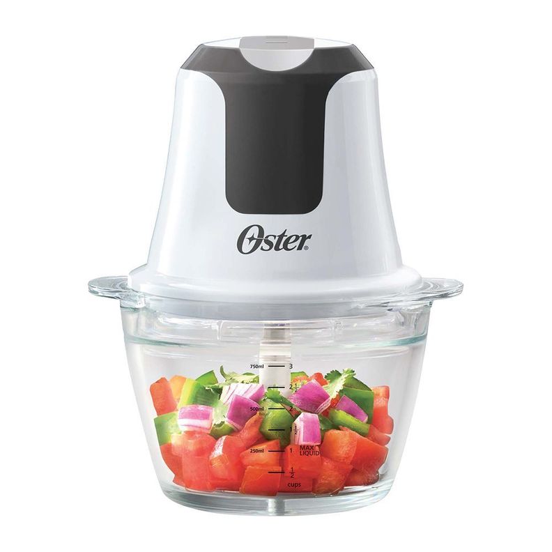 Mini picadora Oster® 3 tazas con tazón de vidrio FPSTFP3340-0