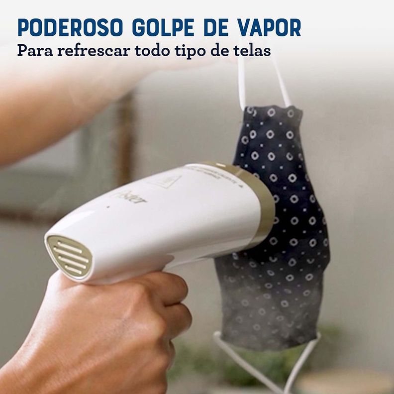 Plancha a vapor vertical de mano plegable Oster® Blanco GCSTFS200-4