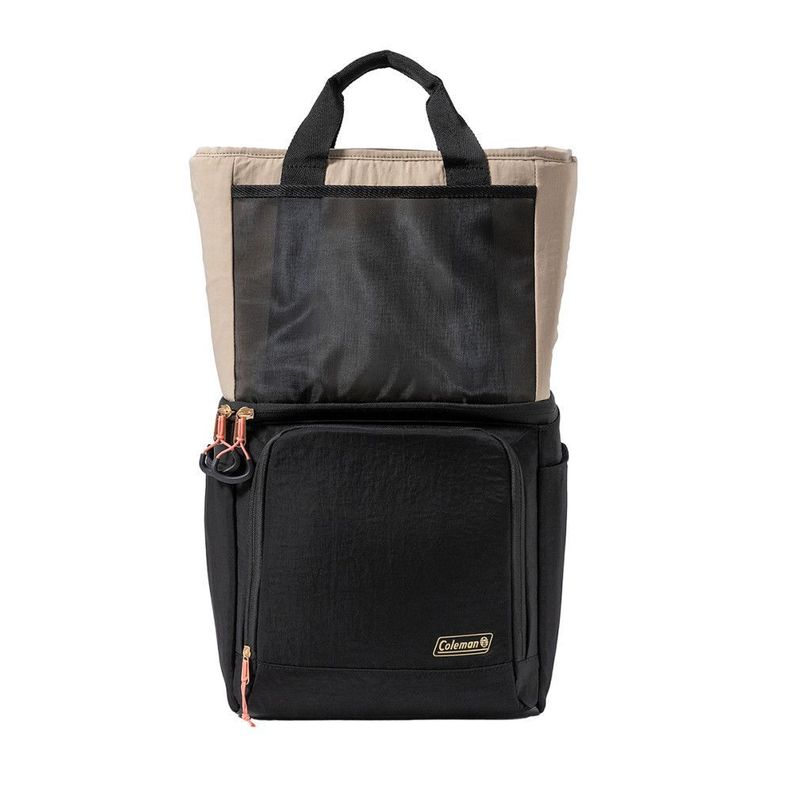 Mochila Térmica Now Coleman® 20 latas Negro y Beige-0