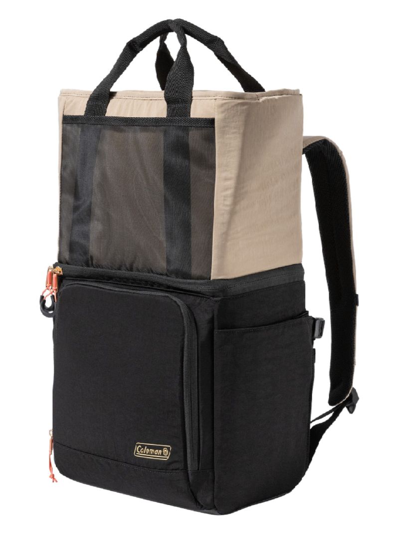 Mochila Térmica Now Coleman® 20 latas Negro y Beige-1