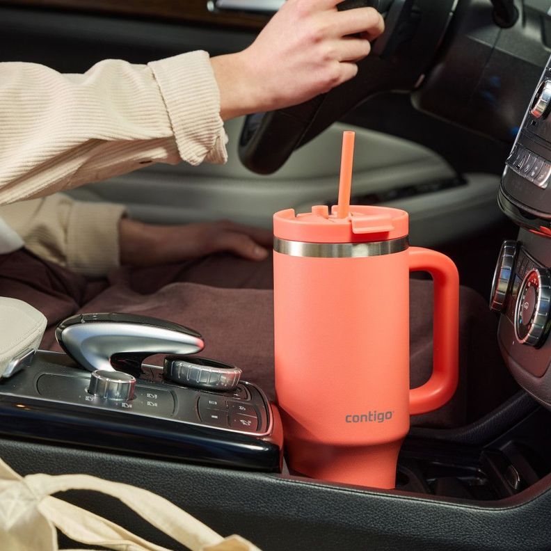 Botella Contigo® Streeterville leak-proof 1.18 Lt Coral-7