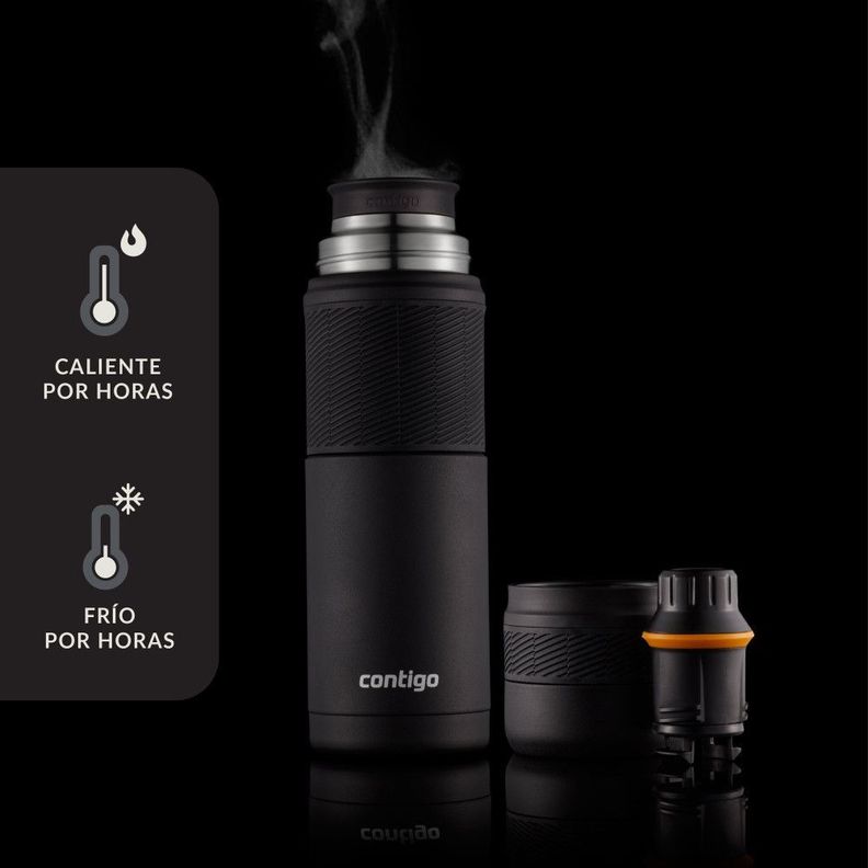 Termo al vacío Thermalock Negro Contigo® 739 ml-6