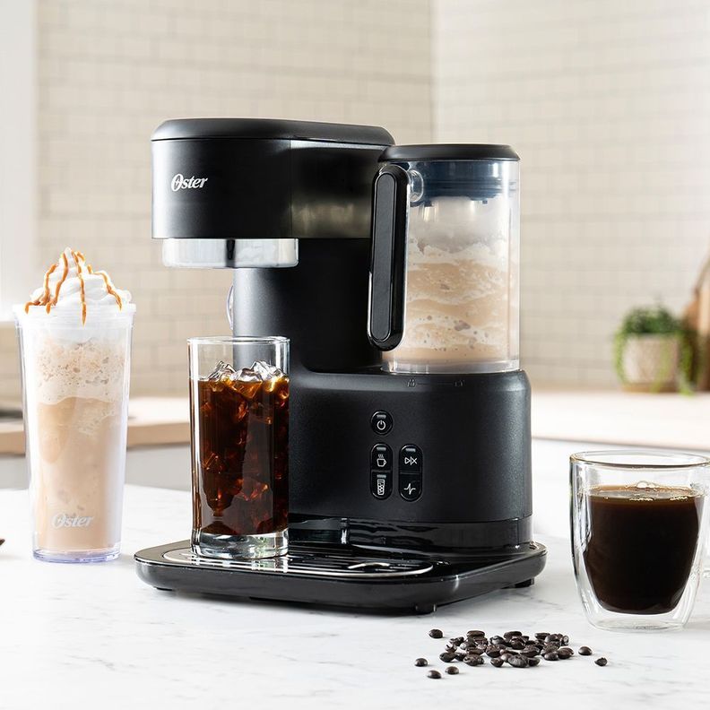 Cafetera Frappé Oster® Con Licuadora Bvstdc03b-1