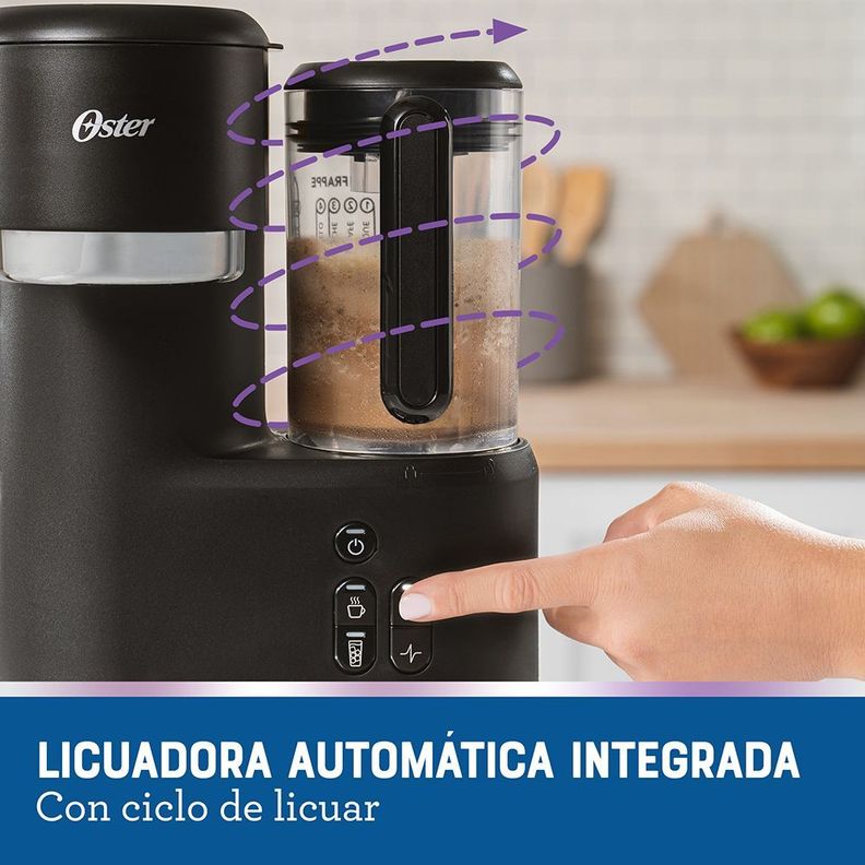 Cafetera Frappé Oster® Con Licuadora Bvstdc03b-3