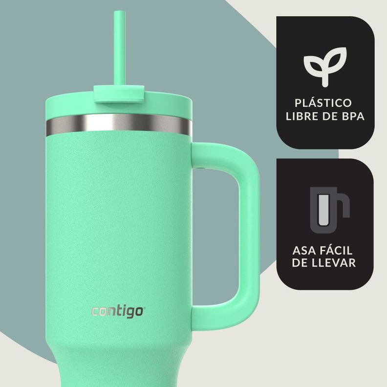 Botella de Agua Streeterville Green Contigo® 1.18 Lt-5