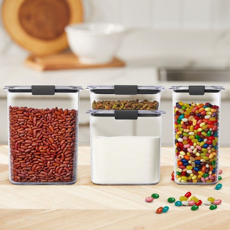 Set 4 Contenedor de Alimentos Brilliance 760 ml, 1.5 Lt, 2.8 Lt y 3.7 Lt-4