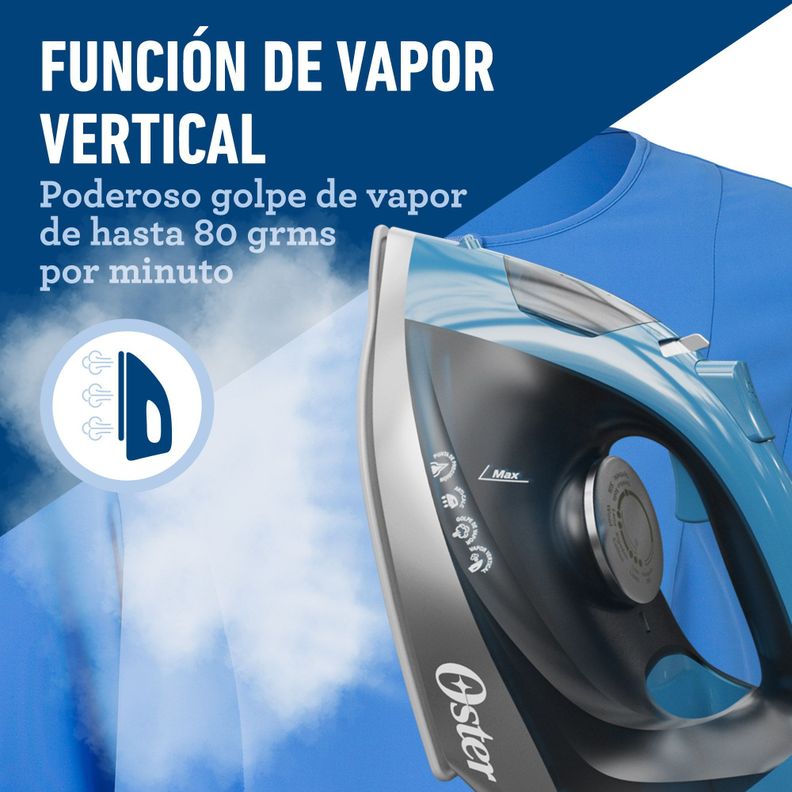 Plancha de vapor Oster® con base de cerámica GCSTBS6052-5