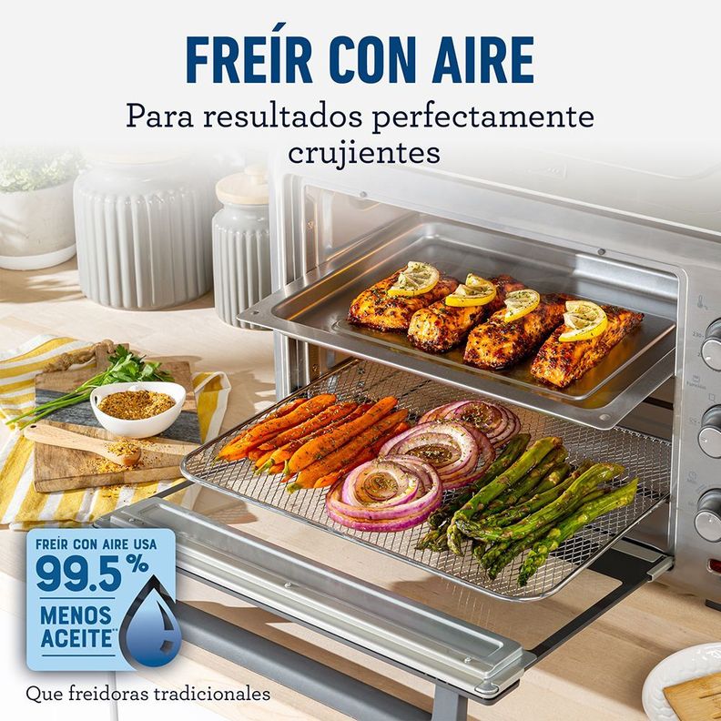 Horno con freidora de aire Oster® de 35L TSSTTVLS35-2