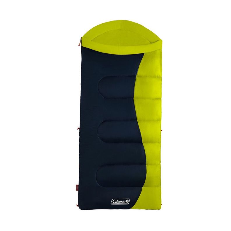 Saco de Dormir Montauk Coleman -6C Negro Amarillo