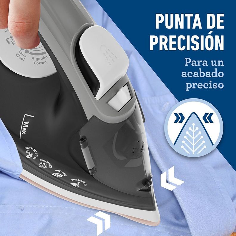 Plancha con suela grande de cerámica Oster® GCSTEP2501-6