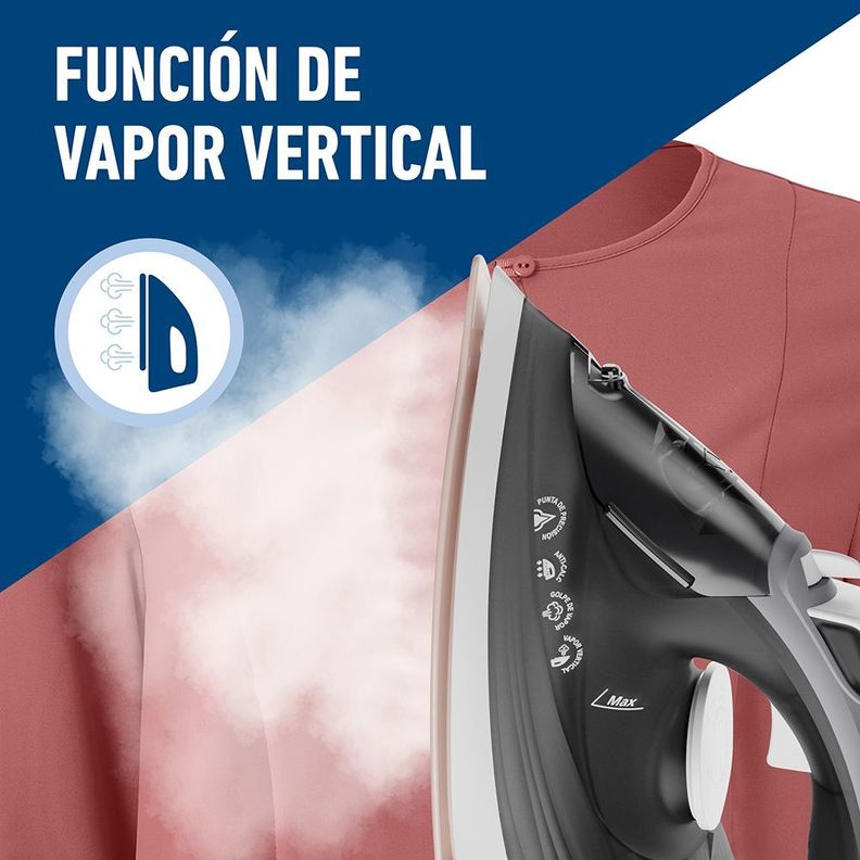 Plancha con suela grande de cerámica Oster® GCSTEP2501-1