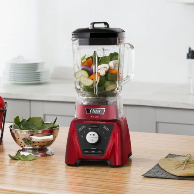 Licuadora Xpert Series™ roja control de textura y Blend N Go BLST3BRPG-6