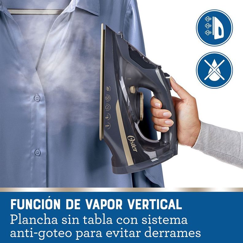 Plancha de vapor inalámbrica Oster® 2 en 1 cerámica GCSTCC5000-4