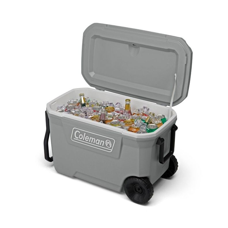 Cooler con Ruedas Coleman Rock Gris 316 62 QT / 58 Lt-2