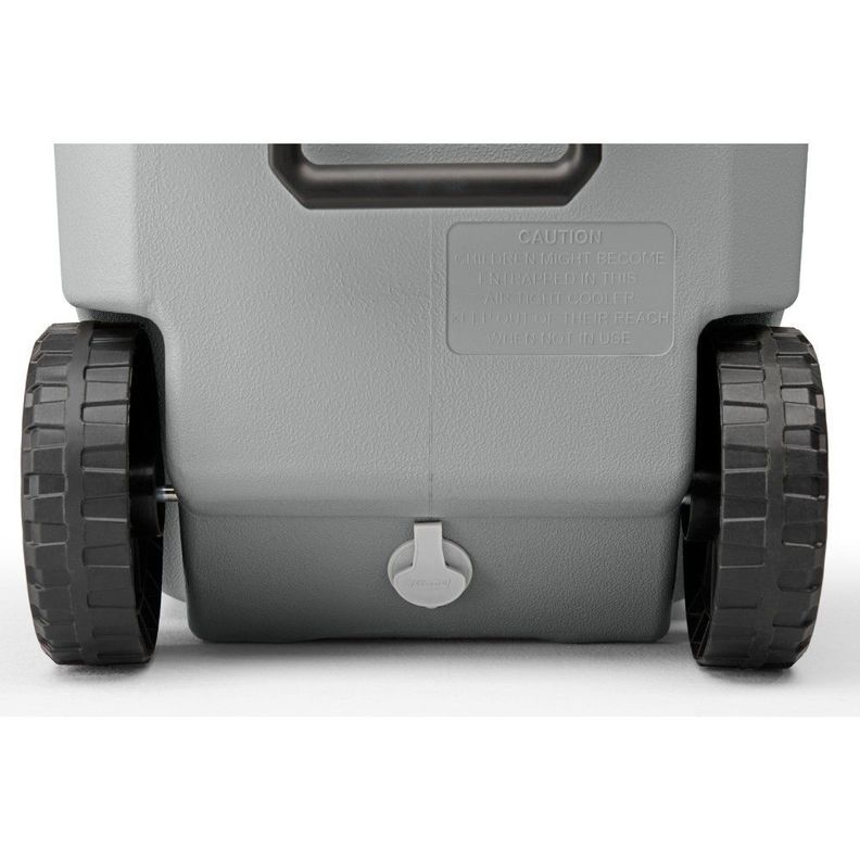 Cooler con Ruedas Coleman Rock Gris 316 62 QT / 58 Lt-3