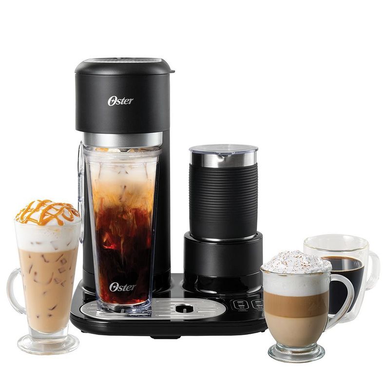 Cafetera Latte Oster® Con Espumador Bvstdc02b-0
