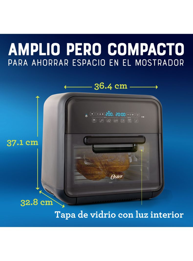 Súper freidora de aire Oster® 10 litros CKSTAFOV3-5