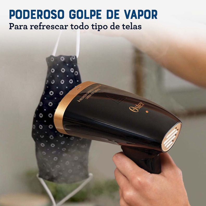 Plancha a vapor vertical de mano plegable Oster® Negro GCSTFS300-4