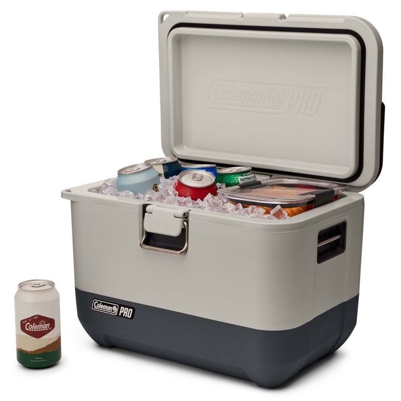 Hard Cooler Beige y Gris Coleman® Pro 17-Quart 16 Lt-3