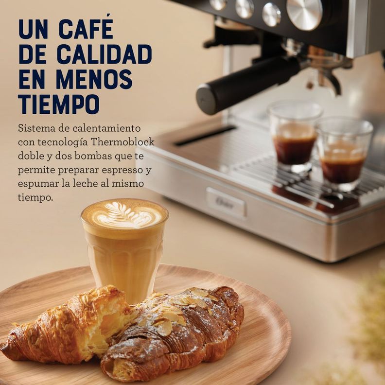 Cafetera para Espresso Oster® Perfect Brew BVSTEM7400-5