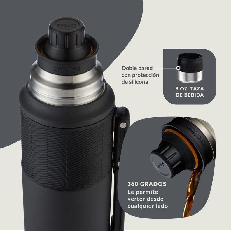 Termo al vacío Thermalock Steel Contigo® 1.2 Lt-4