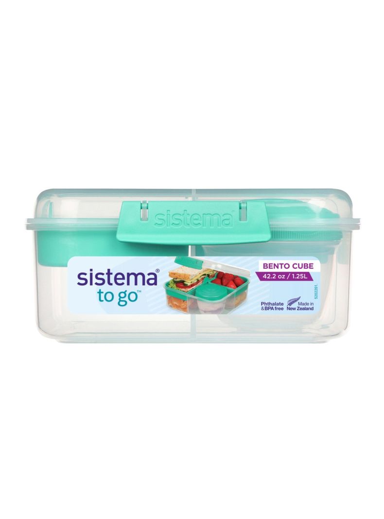 Contenedor Con Pote Para Yogurt Sistema Bento To Go de 1.25 L-1