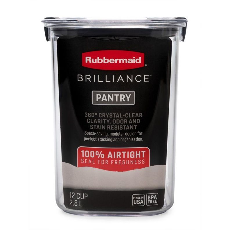 Contenedor de Alimentos Hermético para Despensa Rubbermaid Brilliance 2.8 Lt-2