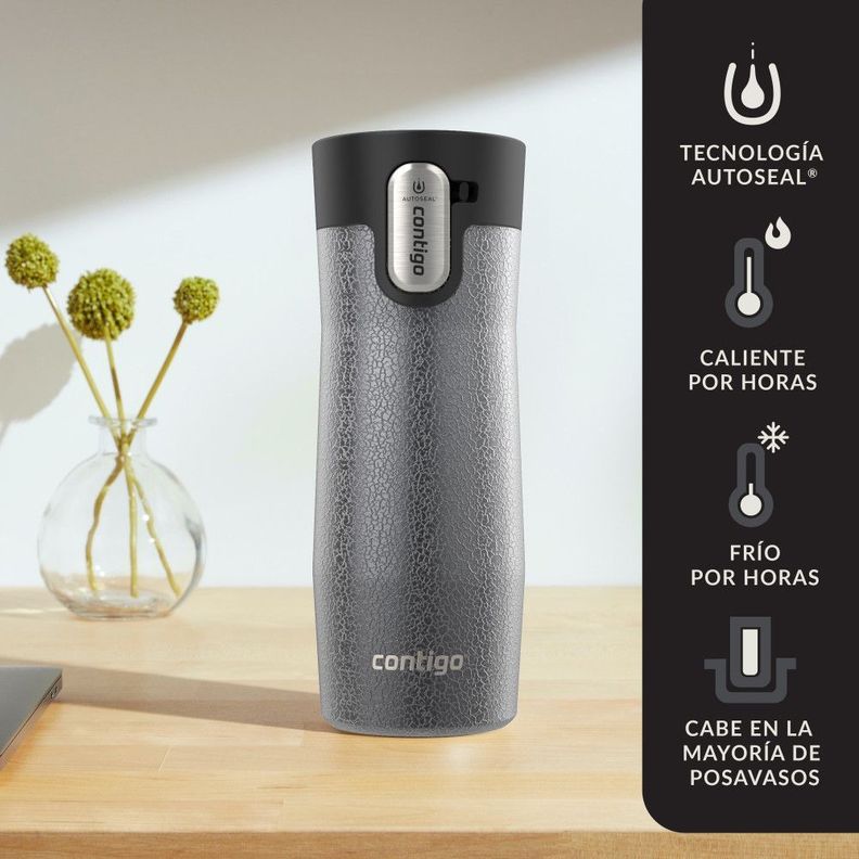 Vaso Térmico West Loop Gris AUTOSEAL ® Contigo® 473 ml-5