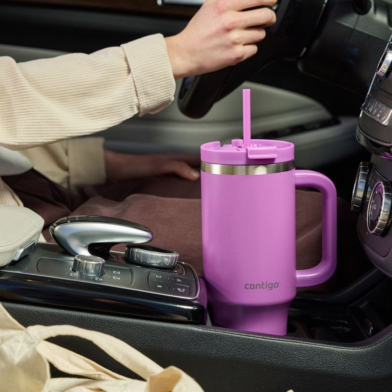 Botella De Agua Streeterville Morado Leakproof Contigo 1.18Lt.-5