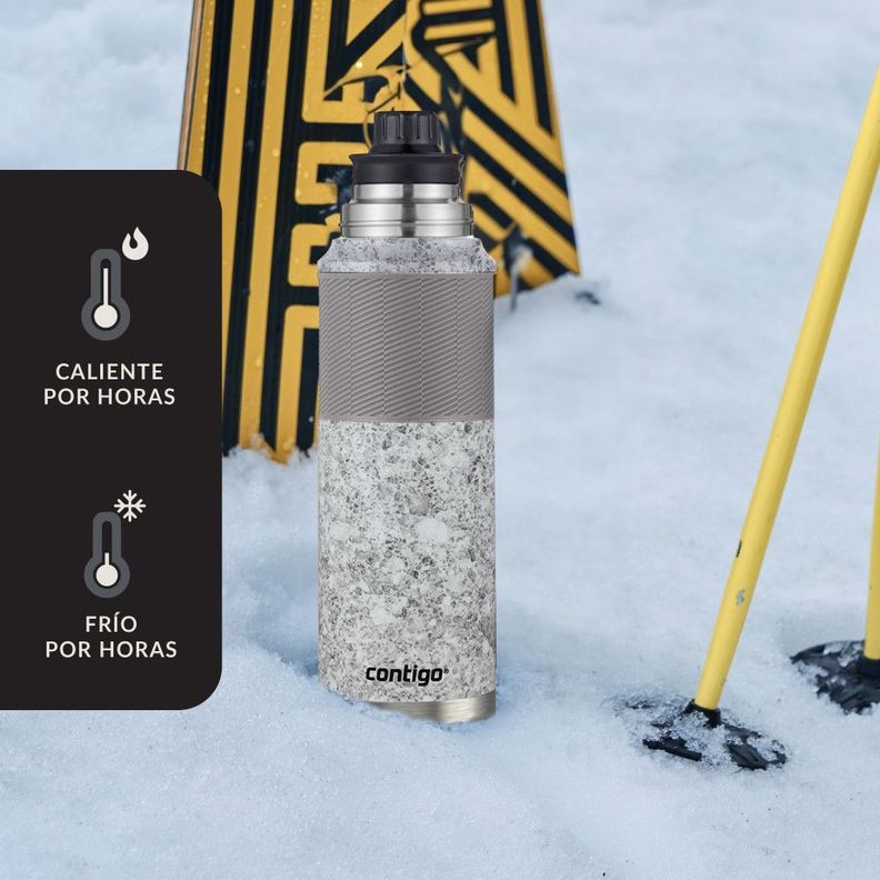 Termo al vacío Thermalock Blanco Granito Contigo® 1.2 Lt-3