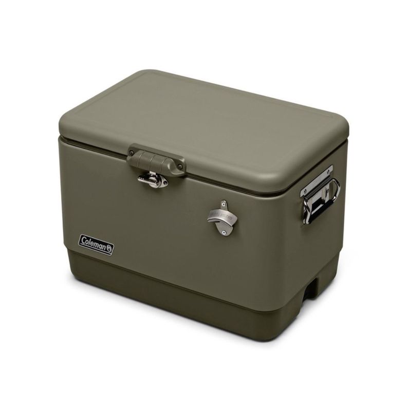 Cooler Coleman Reunion Capacidad 54 Qt / 51 Lt Verde Musgo-1
