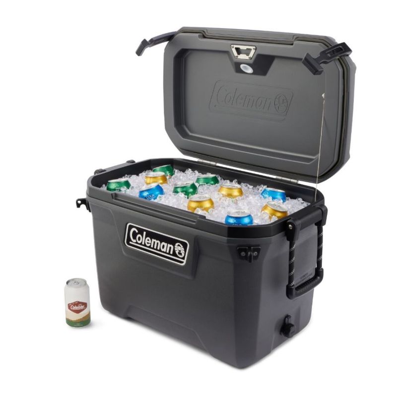 Cooler Coleman Convoy 55 Qt / 52 Lt Gris-4