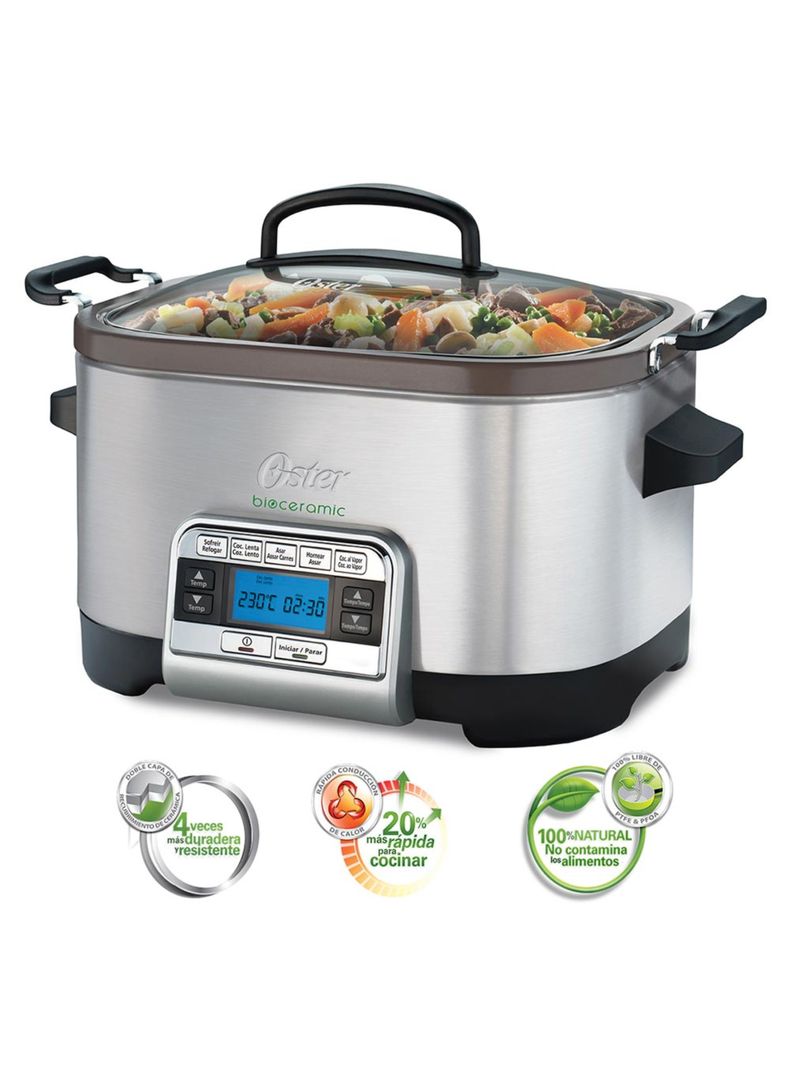 Sistema de cocina 5 en 1 Oster® y revestimiento Bioceramic® CKSTSCMC6-0